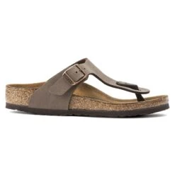 Birkenstock Gizeh Birko-Flor Nubuck Mocha -Birkenstock 1002362 side