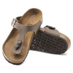 Birkenstock Gizeh Birko-Flor Nubuck Mocha -Birkenstock 1002362 sole