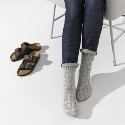 Birkenstock Cotton Twist Light Gray 12 Birkenstock Cotton Twist Light Gray -Birkenstock 1002446 f closeup f