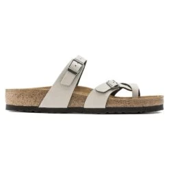 Birkenstock Mayari Birko-Flor Pull Up Stone 20 Birkenstock Mayari Birko-Flor Pull Up Stone -Birkenstock 1005056 side