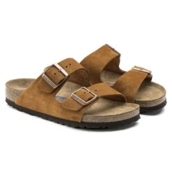 Birkenstock Arizona Suede Leather -Birkenstock 1009527 pair