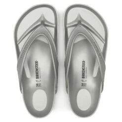 Birkenstock Honolulu Metallic Silver -Birkenstock 1016348 top