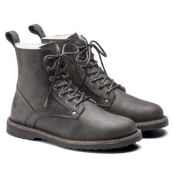 Birkenstock Bryson Shearling Suede Leather -Birkenstock 1017285 pair