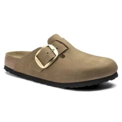 Birkenstock Boston Big Buckle Nubuck Leather