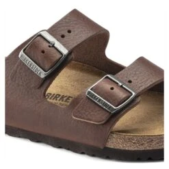 Birkenstock Arizona Natural Leather Vintage Wood Roast 19 Birkenstock Arizona Natural Leather Vintage Wood Roast -Birkenstock 1018626 detail 1