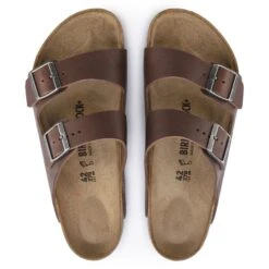Birkenstock Arizona Natural Leather Vintage Wood Roast 16 Birkenstock Arizona Natural Leather Vintage Wood Roast -Birkenstock 1018626 top