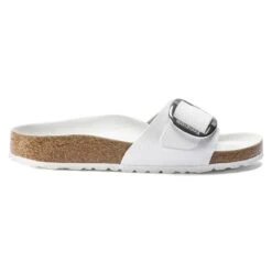 Birkenstock Madrid Big Buckle Natural Leather -Birkenstock 1018866 side