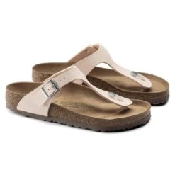 Birkenstock Gizeh Birko-Flor Nubuck 17 Birkenstock Gizeh Birko-Flor Nubuck -Birkenstock 1019656 pair