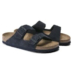 Birkenstock Arizona Suede Leather -Birkenstock 1019989 pair
