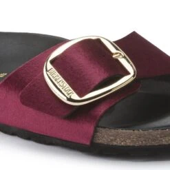 Birkenstock Madrid Big Buckle Rivet Logo Velvet -Birkenstock 1020153 detail 1