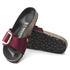 Birkenstock Madrid Big Buckle Rivet Logo Velvet -Birkenstock 1020153 sole