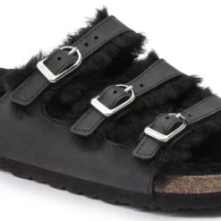 Birkenstock Florida Fresh Shearling Oiled Leather 19 Birkenstock Florida Fresh Shearling Oiled Leather -Birkenstock 1020319 detail 1
