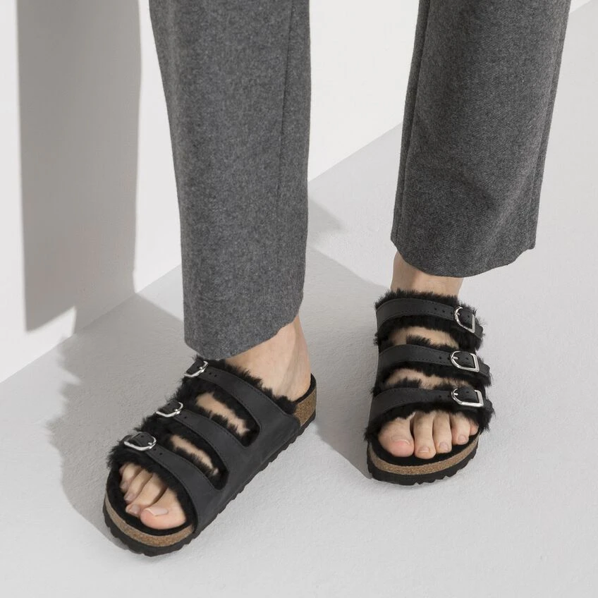 Birkenstock Florida Fresh Shearling Oiled Leather 6 Birkenstock Florida Fresh Shearling Oiled Leather - Image 4