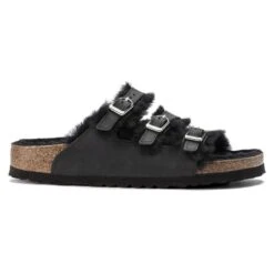 Birkenstock Florida Fresh Shearling Oiled Leather 18 Birkenstock Florida Fresh Shearling Oiled Leather -Birkenstock 1020319 side