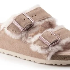 Birkenstock Arizona Shearling Suede Leather 19 Birkenstock Arizona Shearling Suede Leather -Birkenstock 1020389 detail 1