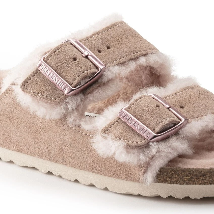 Birkenstock Arizona Shearling Suede Leather 11 Birkenstock Arizona Shearling Suede Leather - Image 9