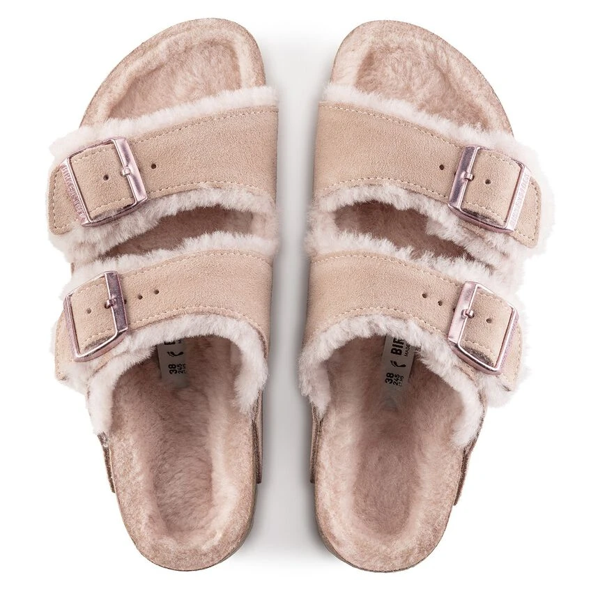 Birkenstock Arizona Shearling Suede Leather 8 Birkenstock Arizona Shearling Suede Leather - Image 6