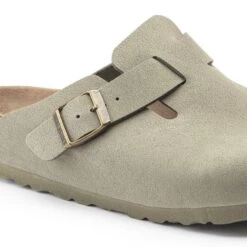 Birkenstock Boston Birko-Flor Nubuck -Birkenstock 1020506 detail 1