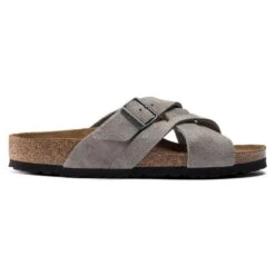 Birkenstock Lugano Suede Leather -Birkenstock 1020932 side