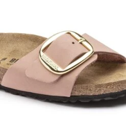 Birkenstock Madrid Bick Buckle Nubuck Leather -Birkenstock 1020949 detail 1