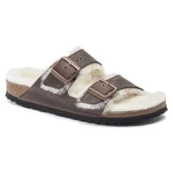 Birkenstock Arizona Shearling Oiled Leather -Birkenstock 1021049 1