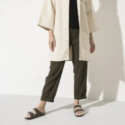 Birkenstock Arizona Shearling Oiled Leather -Birkenstock 1021049 f look f