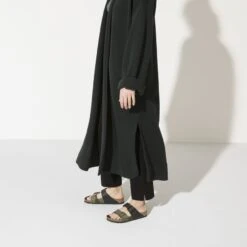 Birkenstock Arizona Split Birko-Flor Black/Desert Soil Camo Green -Birkenstock 1021131 f look f