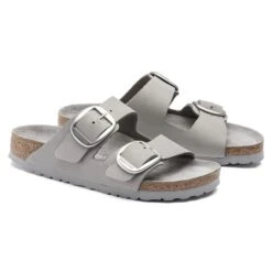 Birkenstock Arizona Big Buckle Nubuck Leather -Birkenstock 1021242 pair