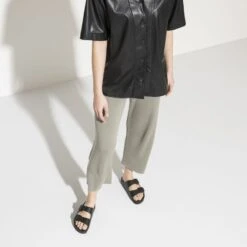 Birkenstock Arizona Natural Leather Black 12 Birkenstock Arizona Natural Leather Black -Birkenstock 1021277 f look f