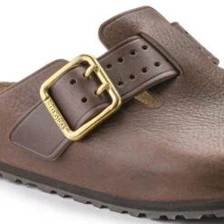 Birkenstock Boston Natural Leather -Birkenstock 1022589 detail 1