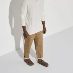 Birkenstock Boston Natural Leather -Birkenstock 1022589 f look m