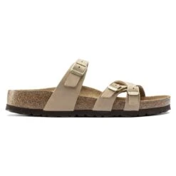 Birkenstock Franca Nubuck Leather 18 Birkenstock Franca Nubuck Leather -Birkenstock 1022956 side