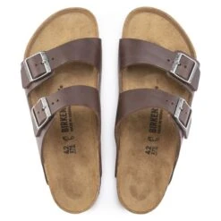 Birkenstock Arizona Grip Natural Leather 16 Birkenstock Arizona Grip Natural Leather -Birkenstock 1023117 top