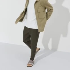 Birkenstock Kyoto Suede Leather 14 Birkenstock Kyoto Suede Leather -Birkenstock 1023197 f look m