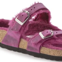 Birkenstock Mayari Shearling Oiled Leather -Birkenstock 1023199 detail 1