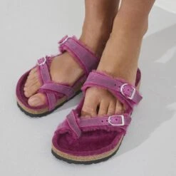 Birkenstock Mayari Shearling Oiled Leather -Birkenstock 1023199 detail 8