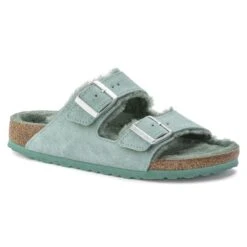 Birkenstock Arizona Shearling Suede Leather 13 Birkenstock Arizona Shearling Suede Leather -Birkenstock 1023259 1