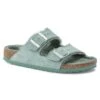 Birkenstock Arizona Shearling Suede Leather 1 Birkenstock Arizona Shearling Suede Leather -Birkenstock 1023259