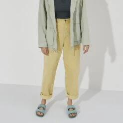 Birkenstock Arizona Shearling Suede Leather 14 Birkenstock Arizona Shearling Suede Leather -Birkenstock 1023259 f look f