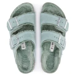 Birkenstock Arizona Shearling Suede Leather 17 Birkenstock Arizona Shearling Suede Leather -Birkenstock 1023259 top