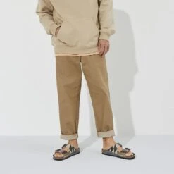 Birkenstock Arizona Birko-Flor Nubuck 14 Birkenstock Arizona Birko-Flor Nubuck -Birkenstock 1023427 f look m