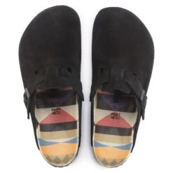 Birkenstock Boston Suede Leather Black 17 Birkenstock Boston Suede Leather Black -Birkenstock 1023452 top