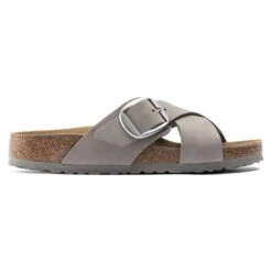 Birkenstock Siena Big Buckle Nubuck Leather 14 Birkenstock Siena Big Buckle Nubuck Leather -Birkenstock 1023550 side