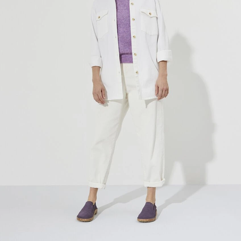 Birkenstock Callan Suede Leather Dark Berry 5 Birkenstock Callan Suede Leather Dark Berry - Image 3