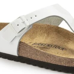 Birkenstock Gizeh Natural Leather Patent 19 Birkenstock Gizeh Natural Leather Patent -Birkenstock 1023897 detail 1