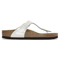Birkenstock Gizeh Natural Leather Patent 18 Birkenstock Gizeh Natural Leather Patent -Birkenstock 1023897 side