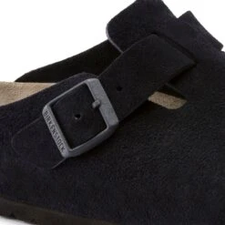 Birkenstock Boston Suede Leather Midnight -Birkenstock 1023910 detail 1