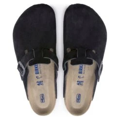 Birkenstock Boston Suede Leather Midnight -Birkenstock 1023910 top