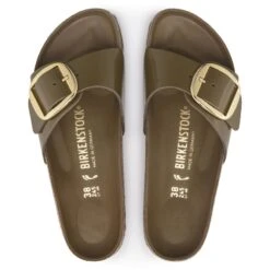 Birkenstock Madrid Natural Leather Patent -Birkenstock 1024141 top