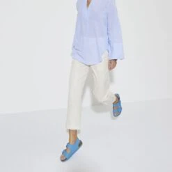 Birkenstock Milano Big Buckle Natural Leather Patent -Birkenstock 1024185 f look f